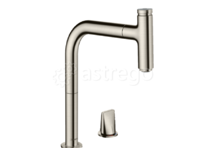Смеситель для кухни Hansgrohe, Metris Select M71, sBox, тип открывания воды - однорычажный 73804800 Москва - изображение 1