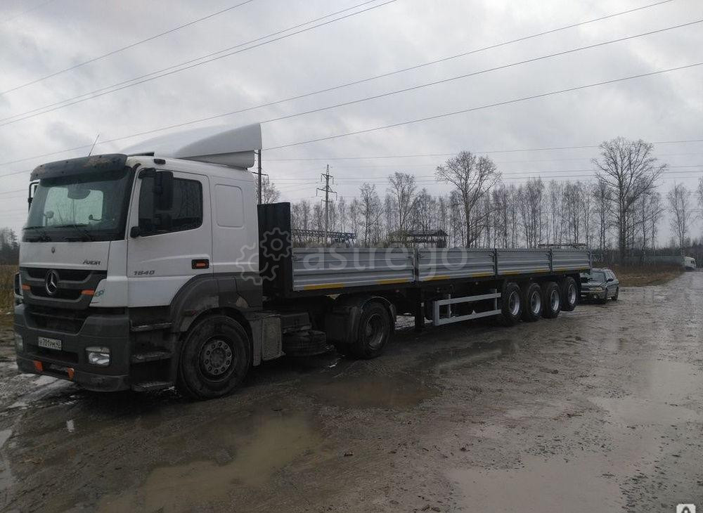 Бортовой полуприцеп Тонар 13,6 м 40 т Москва - изображение 1