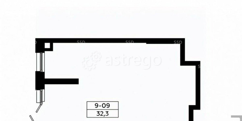 Торговое помещение, 32.3 м2 Москва - изображение 1