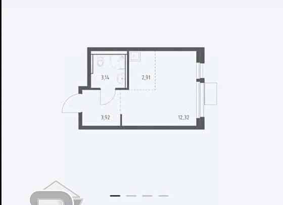 Студия, 22.3 м2, 4/17 эт. Химки