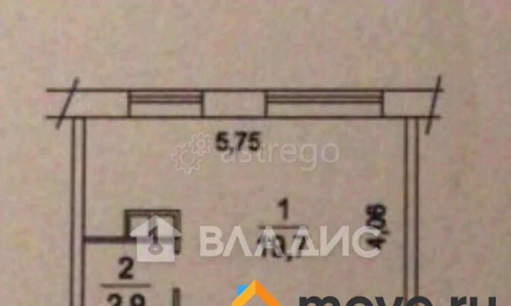 Студия, 22.6 м2, 4/5 эт. Люберцы - изображение 7