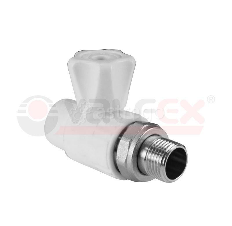 Кран шаровой для радиатора прямой 25х1/2дюйм (50/10) VALFEX 10149125 Челябинск - изображение 1