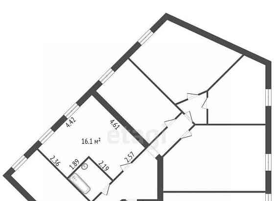 Комната, 16 м2, 2/6 эт. Санкт-Петербург
