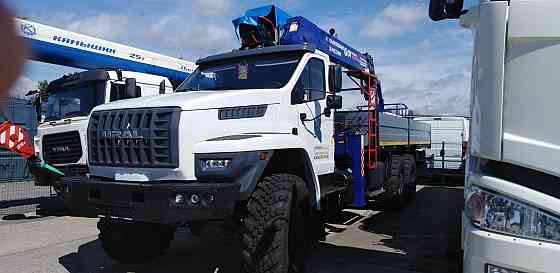 Бортовой автомобиль Isuzu Elf 4х4 с КМУ 5 т Москва