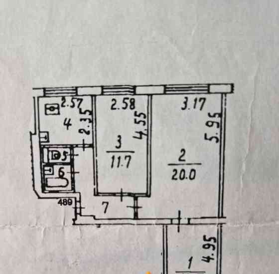 Комната, 32.7 м2, 4/9 эт. Москва