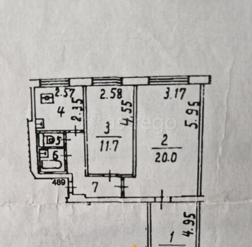 Комната, 32.7 м2, 4/9 эт. Москва - изображение 1