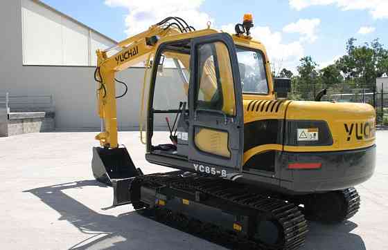 Мини-экскаватор Yuchai YC80-9E Чернушка