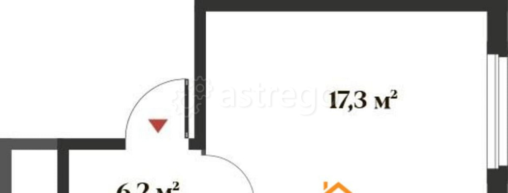 1-комн. квартира, 39.9 м2, 4/6 эт. Красногорск - изображение 1
