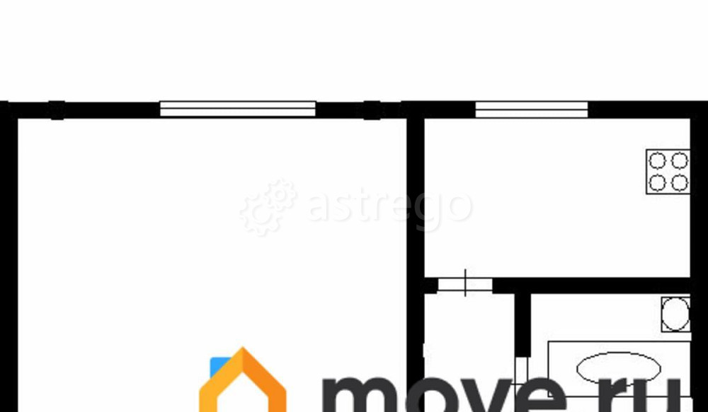 1-комн. квартира, 31 м2, 4/5 эт. Яровое - изображение 3