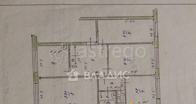 4-комн. квартира, 80.7 м2, 1/6 эт. Бийск - изображение 4