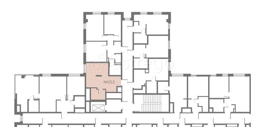 1-комн. апарт-ы, 25.31 м2, 5/13 эт. Санкт-Петербург - изображение 3