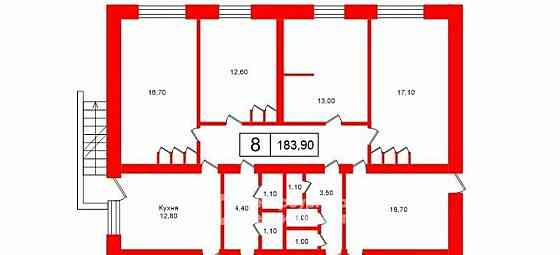 Комната, 13 м2, 6/9 эт. Санкт-Петербург