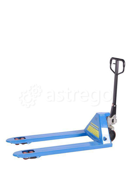 Тележка гидравлическая широковильная 2500 кг 1220х685 мм полиуретановые колеса TOR RHP(BF) Уфа - изображение 1