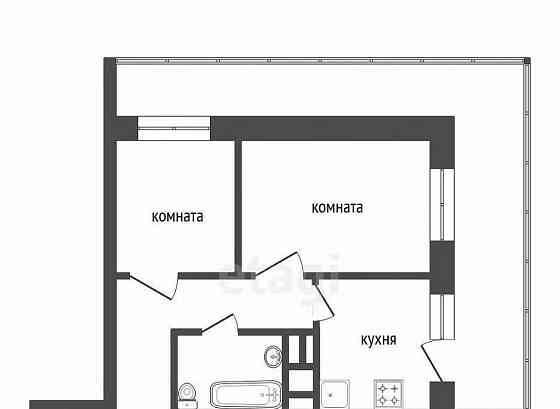 4-комн. квартира, 56 м2, 17/17 эт. Красноярск
