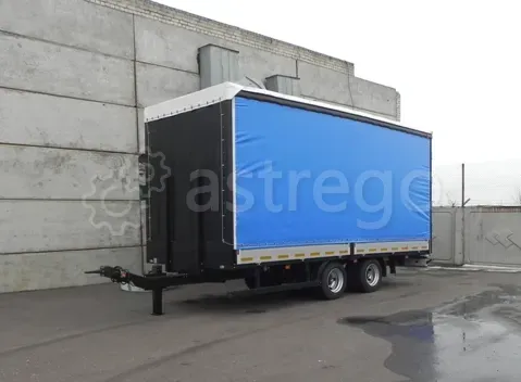 Шторно-бортовой прицеп-тандем 870610 Набережные Челны - изображение 1
