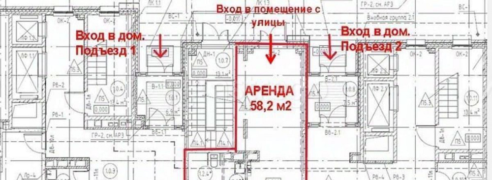 Свободного назначения, 58 м2 Люберцы - изображение 5