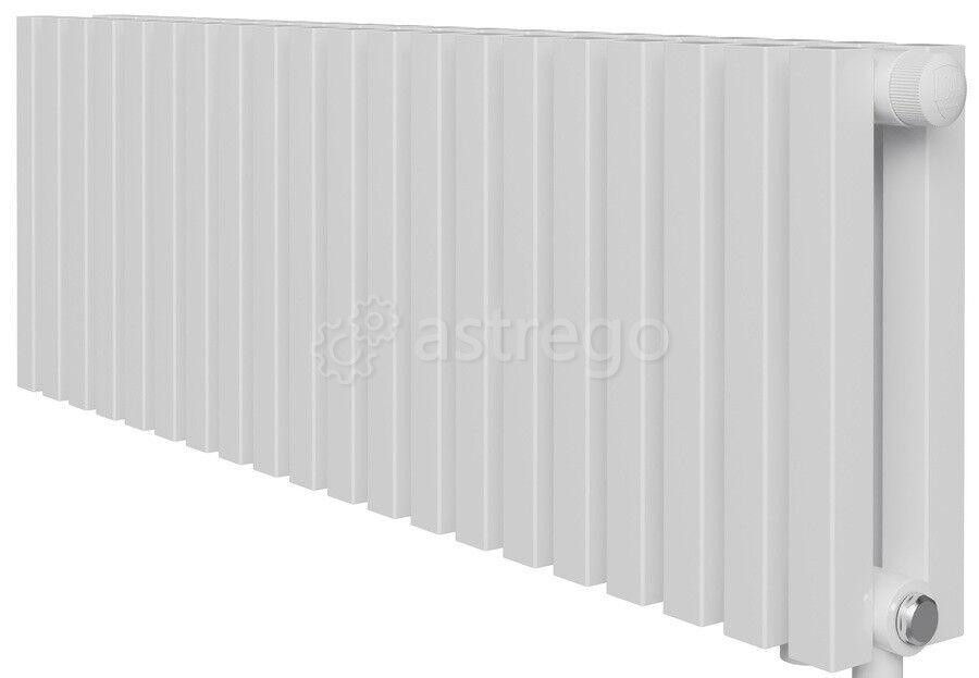 Стальной трубчатый радиатор 2-колончатый Royal Thermo Shift Q30 VC2030 - 14 секций RAL9016, нижнее 1 Нижний Новгород - изображение 1