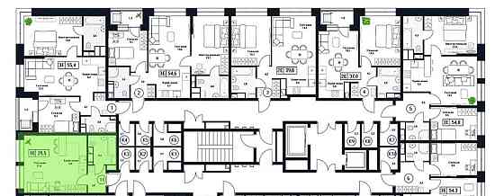 Студия, 29.8 м2, 4/17 эт. Пушкино