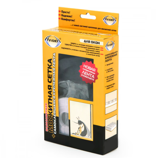 Москитная сетка самоклеющаяся 1,3х1,5м AVIORA Хабаровск