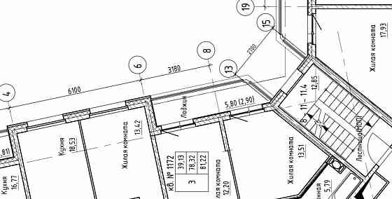 4-комн. квартира, 78 м2, 10/13 эт. Санкт-Петербург