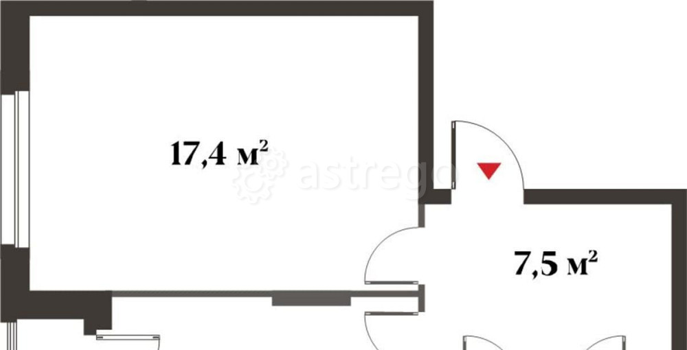 1-комн. квартира, 40.7 м2, 3/6 эт. Красногорск - изображение 1