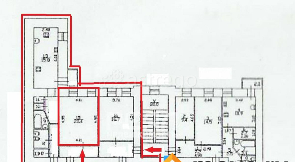 Комната, 20.4 м2, 2/5 эт. Санкт-Петербург - изображение 5
