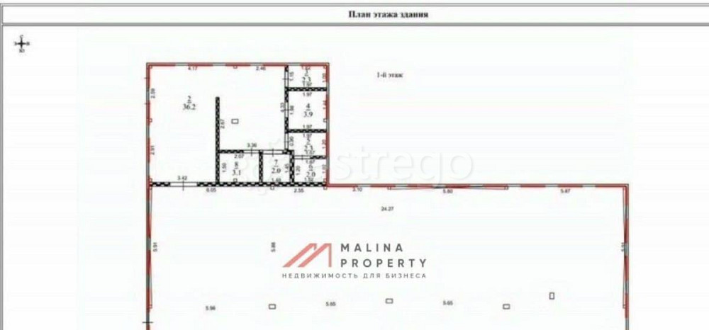 Торговое помещение, 430 м2 Подольск - изображение 2