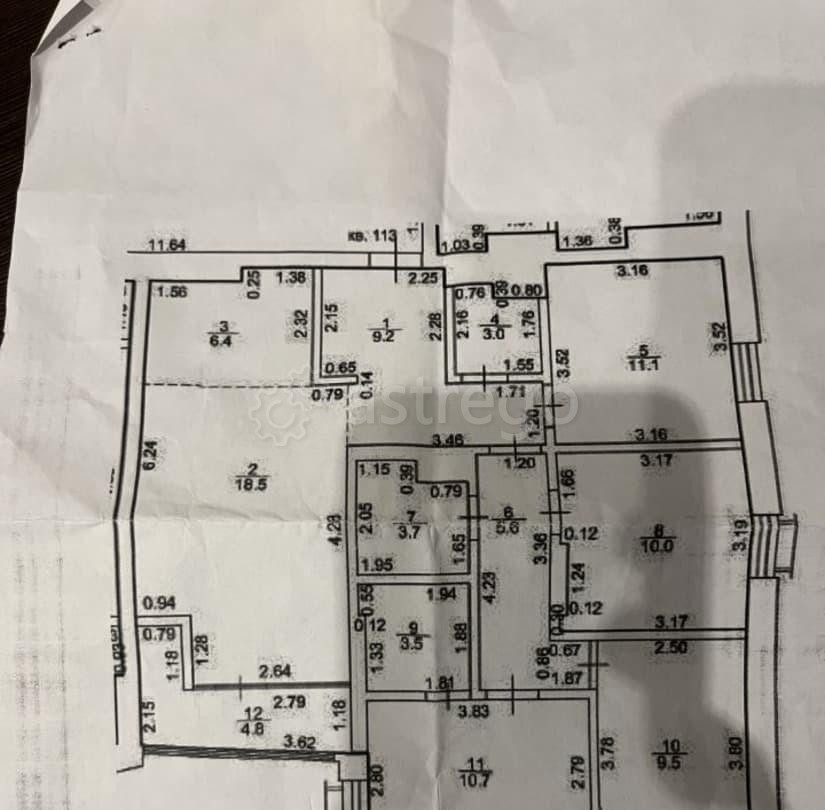 4-комн. квартира, 96 м2, 13/17 эт. Уфа - изображение 1