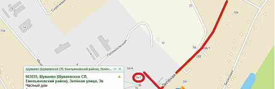 Земельный участок, 10 соток Емельяново