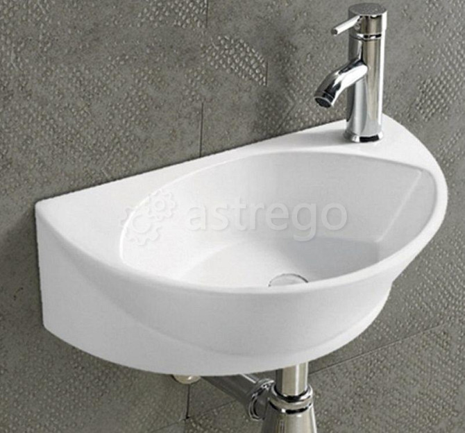 Раковина подвесная Cerama LUX 7717 X (40,5х27,5х14) Красноярск - изображение 1