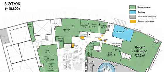 Торговое помещение, 63 м2 Видное