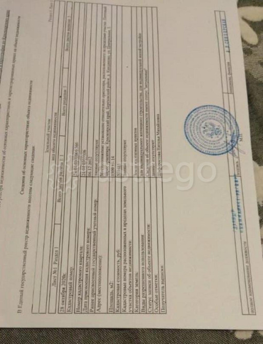 Земельный участок, 15 соток Березовка - изображение 1