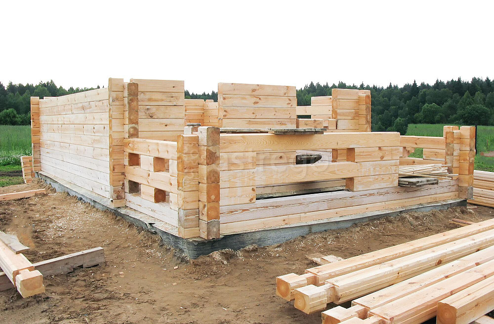 Домокомплект из клееного бруса по индивидуальному проекту площадь до 300 м2 Иркутск - изображение 1