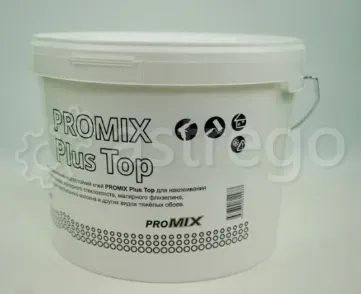 Клей PROMIX Plus Top Готовый для Наклеивания Стеклообоев Москва - изображение 1