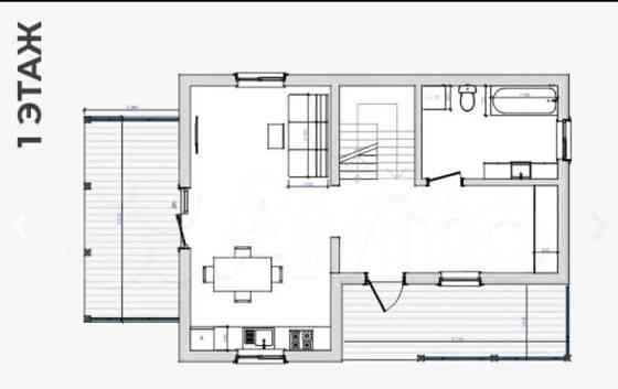 Коттедж, 130 м2 Истра