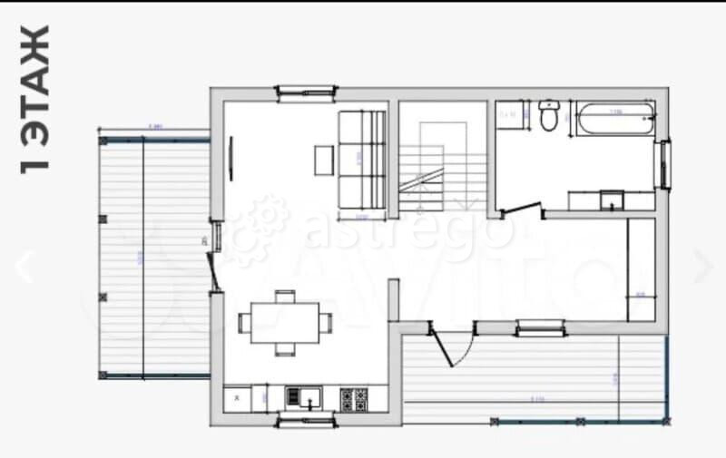 Коттедж, 130 м2 Истра - изображение 4