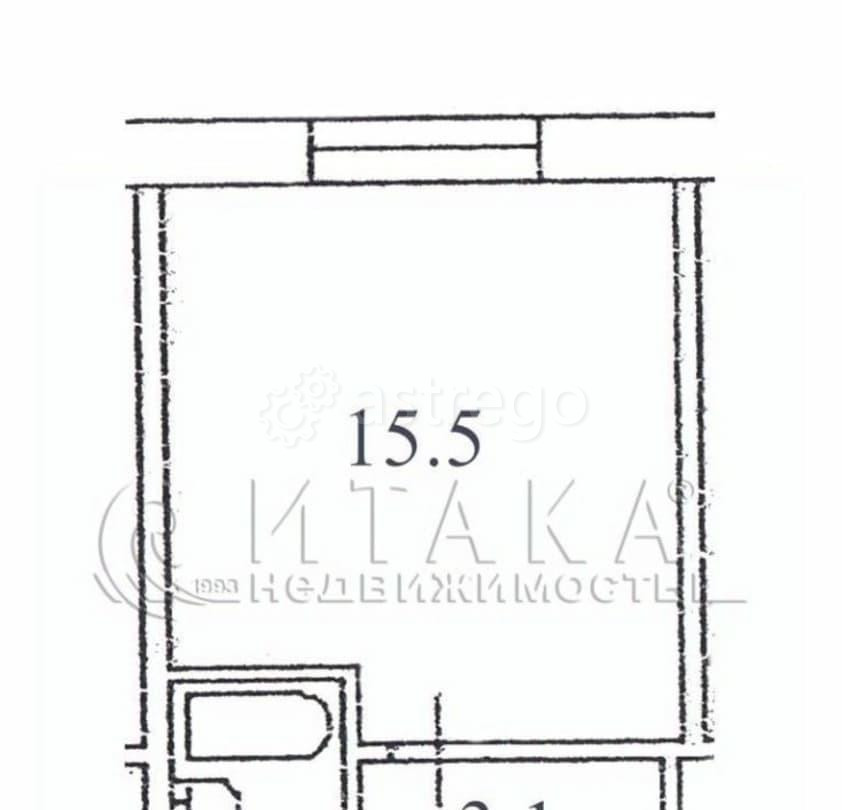 Комната, 21.5 м2, 6/10 эт. Санкт-Петербург - изображение 1