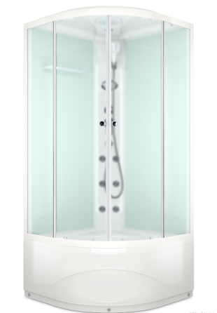 Душевая кабина DOMANI-Spa Delight SLIM 99 high с коробкой, 90х90х218см, с электрикой Пермь