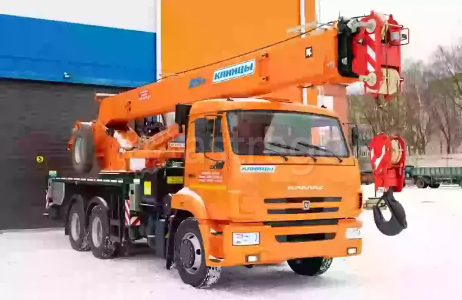 Автокран 25 т Клинцы КС-55713-1К-3 на шасси Камаз-65115 6х4 Самара - изображение 1