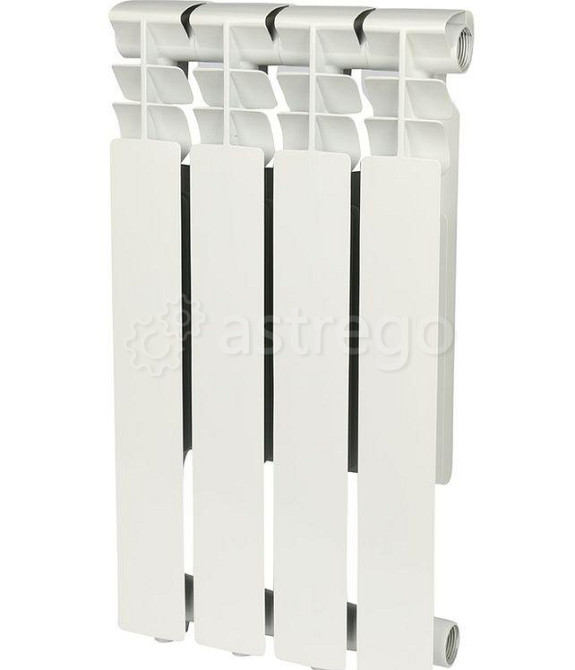 Алюминиевый радиатор Rommer Optima 500 4 секции Нижний Новгород - изображение 1