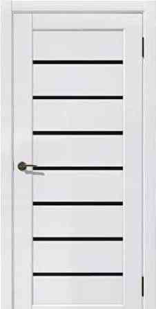 Дверь межкомнатная серия Foret глянец модель Линия 600х900 мм покрытие ПВХ, белый глянец Чита