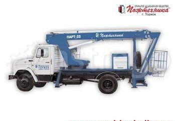 Подъемник автомобильный рычажно-телескопический ПАРТ-23 ЗИЛ-433112 Новосибирск - изображение 1