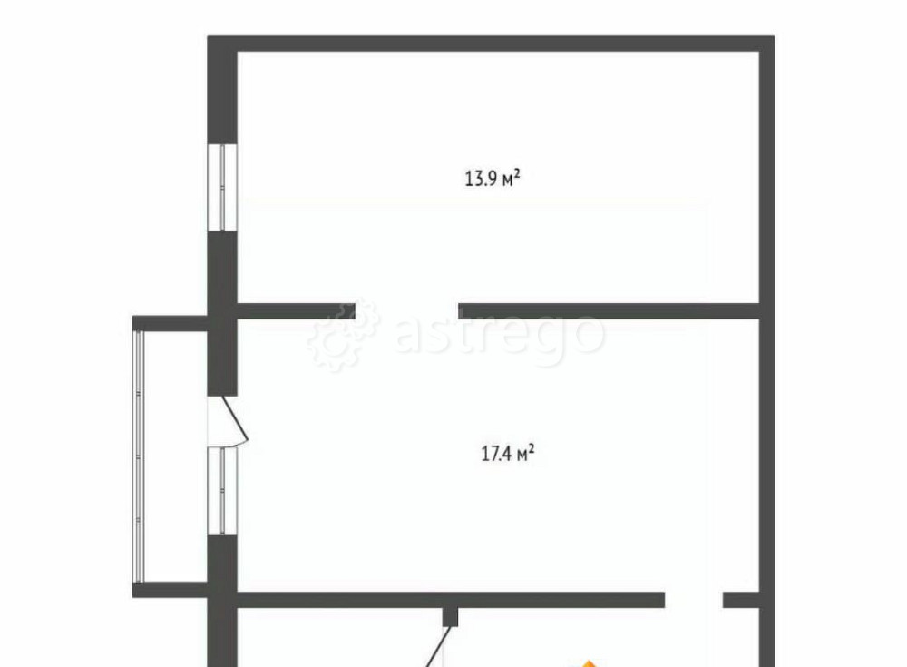 2-комн. квартира, 45.3 м2, 4/5 эт. Райчихинск - изображение 1
