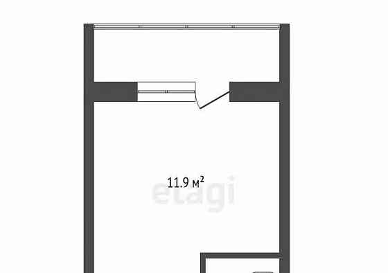 Студия, 11.9 м2, 4/5 эт. Красноярск