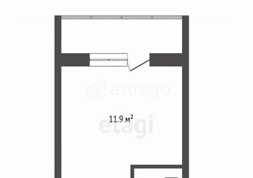 Студия, 11.9 м2, 4/5 эт. Красноярск - изображение 6