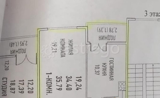 1-комн. квартира, 41.1 м2, 3/5 эт. Новоалтайск - изображение 4