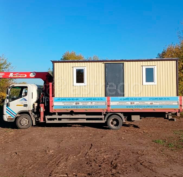 Бытовка дачная «распашонка» металлическая утепленная 6,0х2,4 м Москва - изображение 1