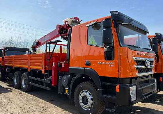 Манипулятор КМУ FAW 3250, 6х4, 420 л.с., Евро-5, SOOSAN SCS736LII, верхнее управление, борт сталь, 8 Екатеринбург