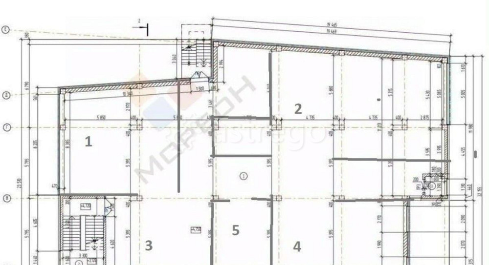 Офис, 600 м2 Яблоновский - изображение 5
