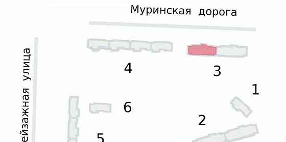 Свободного назначения, 56.5 м2 Санкт-Петербург